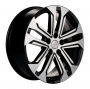 Легковой диск Khomen Wheels KHW1803 7x18 5x108 ET40 57,1 Black-FP